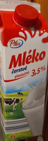 Fotografie - Čerstvé mléko plnotučné 3,5% Pilos