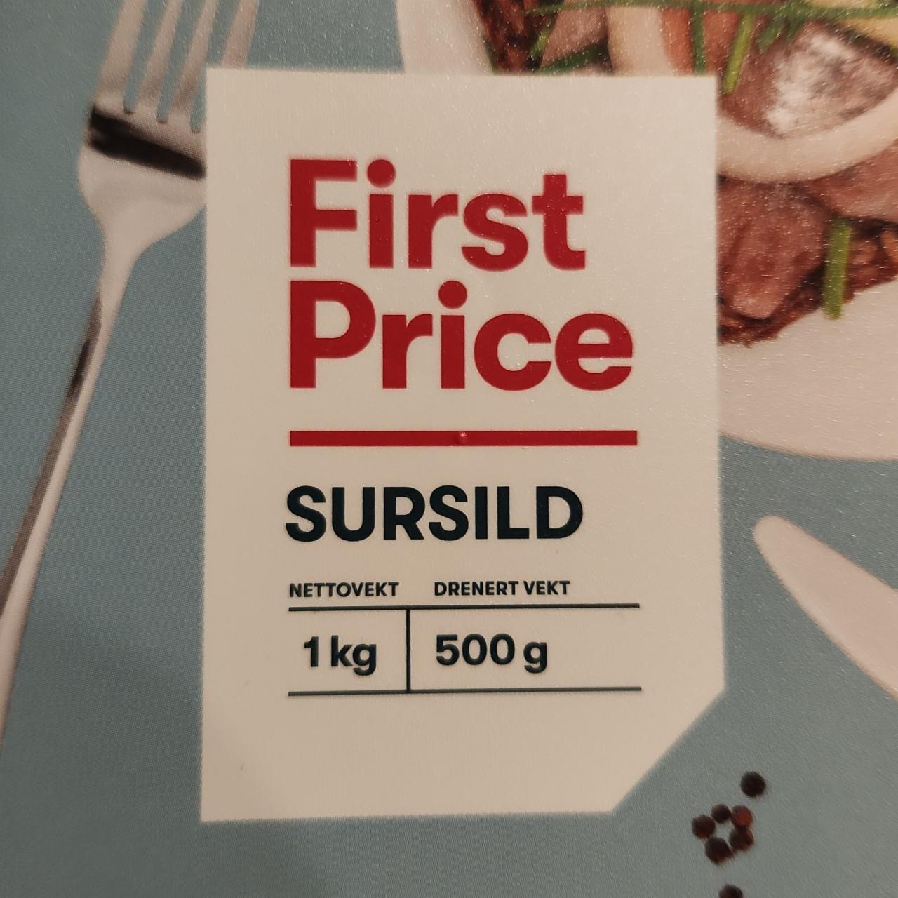 Fotografie - Sursild First Price