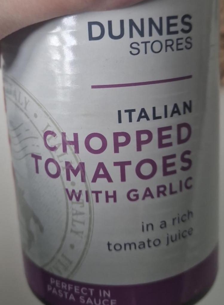 Fotografie - Italian Chopped Tomatoes with Garlic Dunnes stores