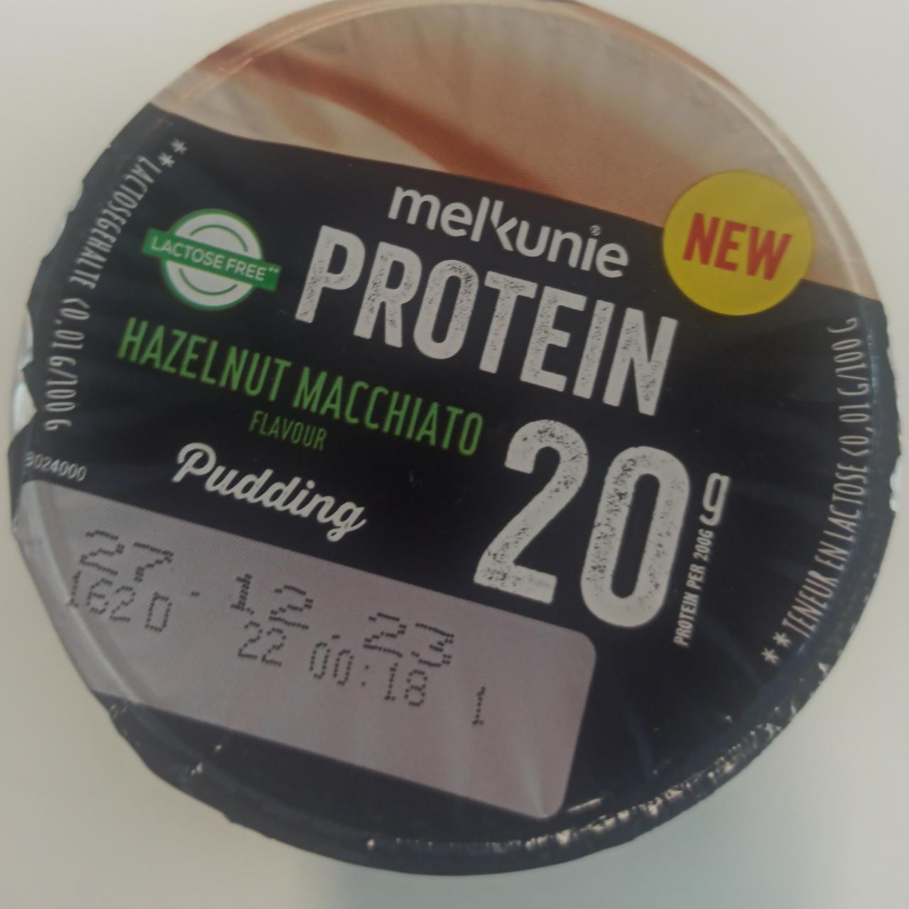 Fotografie - Protein Hazelnut macchiato flavour Pudding Melkunie