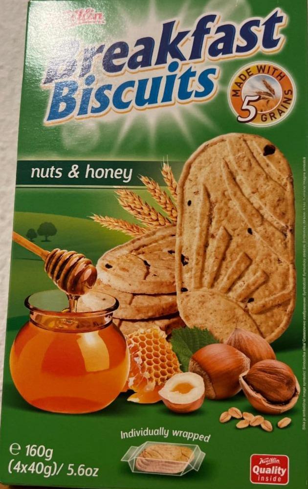 Fotografie - Breakfast Biscuits nuts & honey Koestlin