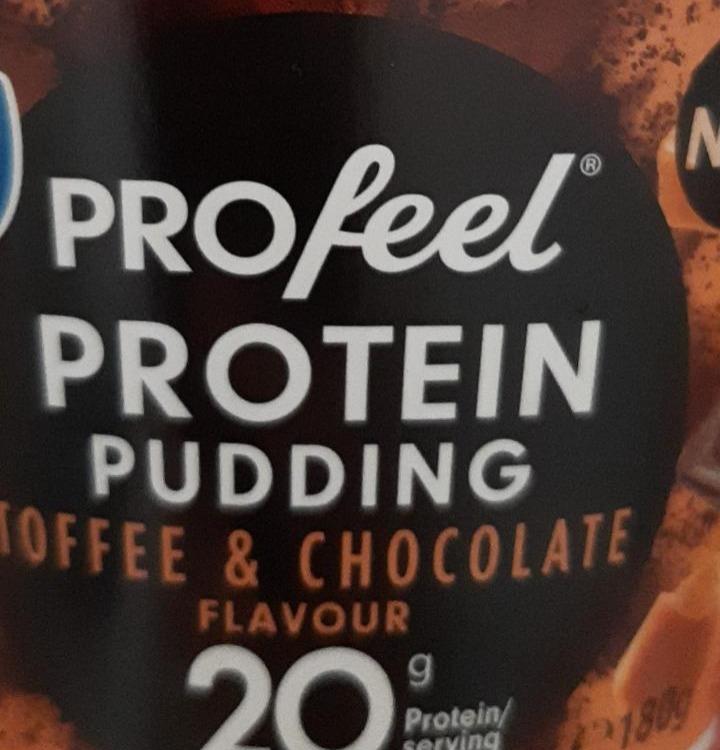 Fotografie - Profeel Protein Pudding 20g Toffee & Chocolate flavour Valio