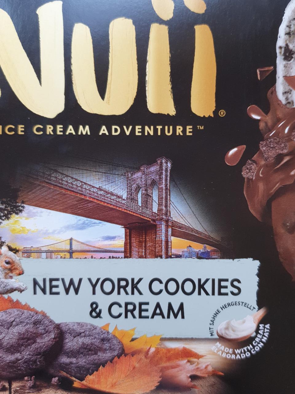 Fotografie - New your cookies & cream ice cream Nuii