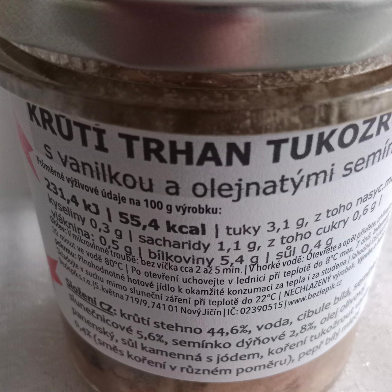 Fotografie - Krůtí trhan tukožrout s vanilkou a olejnatými semínky Bez lepík