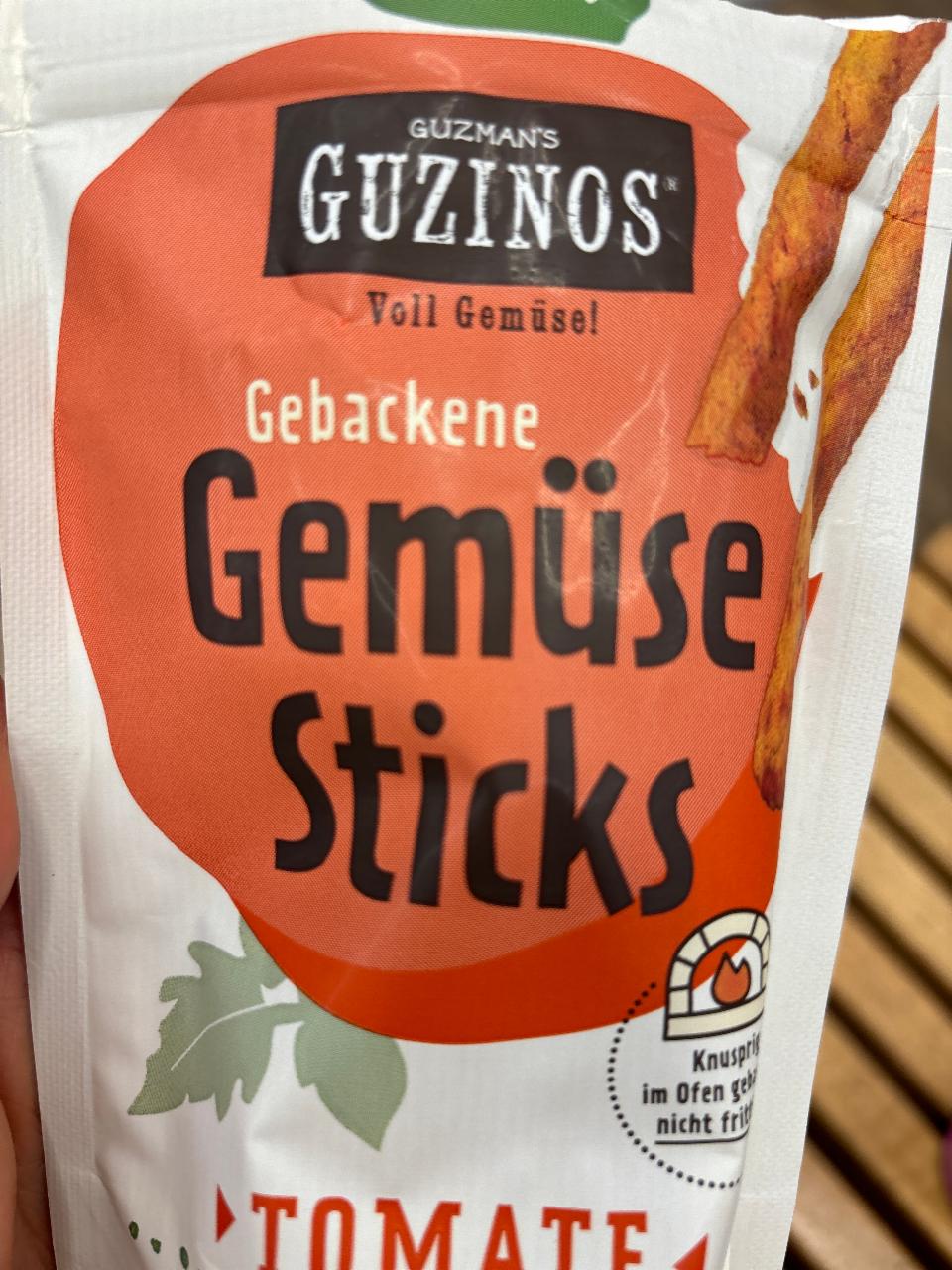 Fotografie - Gebackene Gemüse Sticks Tomate Guzmans Guzinos
