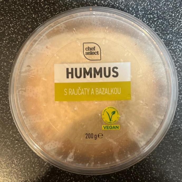 Fotografie - Hummus s rajčaty a bazalkou Chef Select