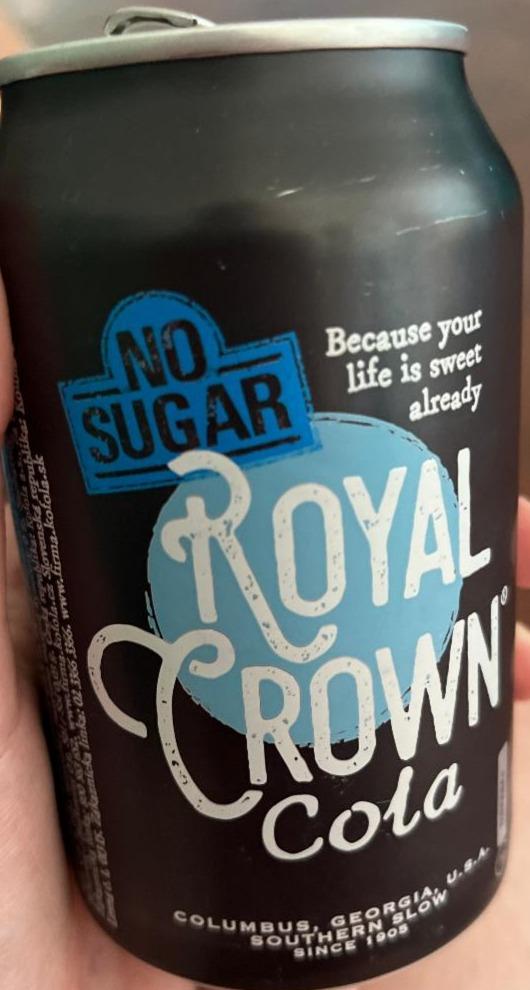 Fotografie - Royal Crown Cola no sugar Kofola