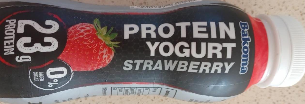 Fotografie - Protein yogurt Strawberry