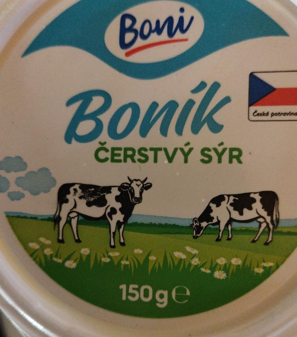 Fotografie - Boník čerstvý sýr Boni