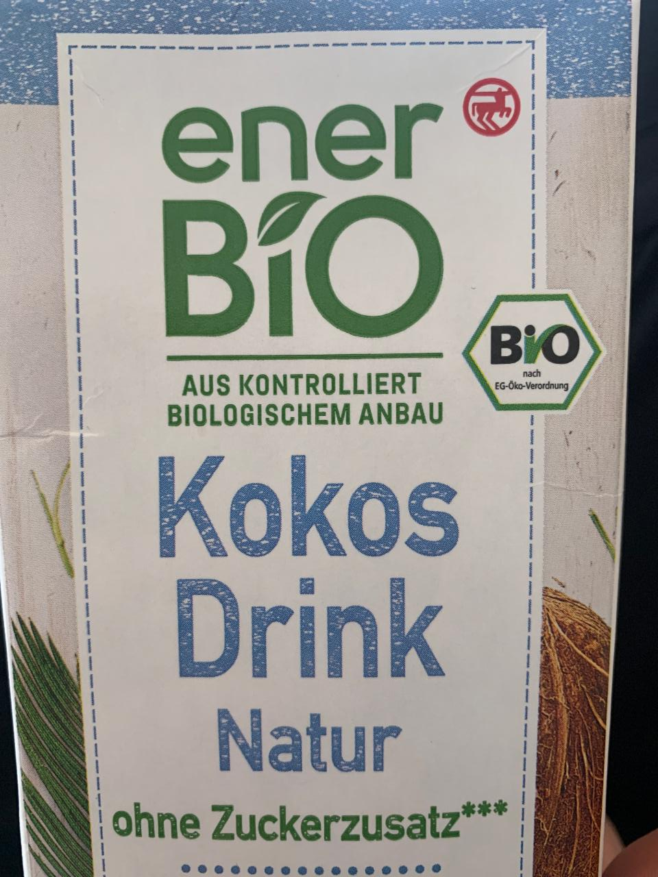 Fotografie - Kokos Drink natur EnerBio