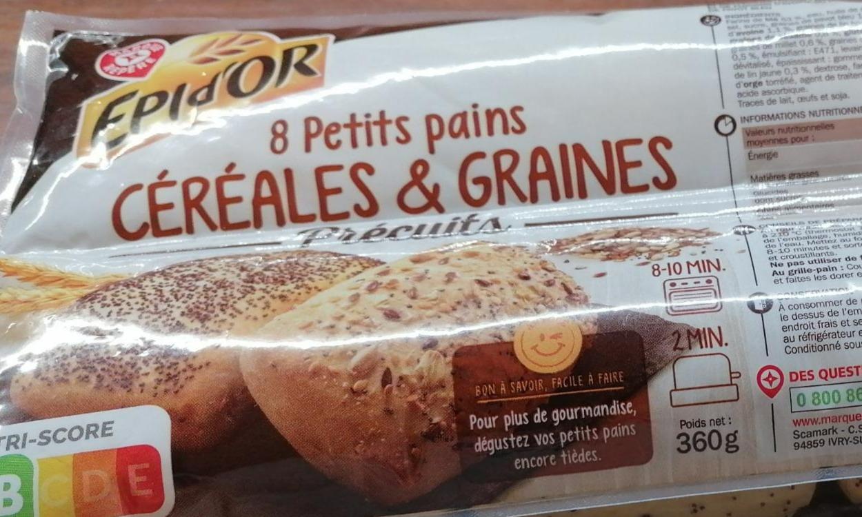 Fotografie - Petits pains Céréales & Graines Épi d'Or