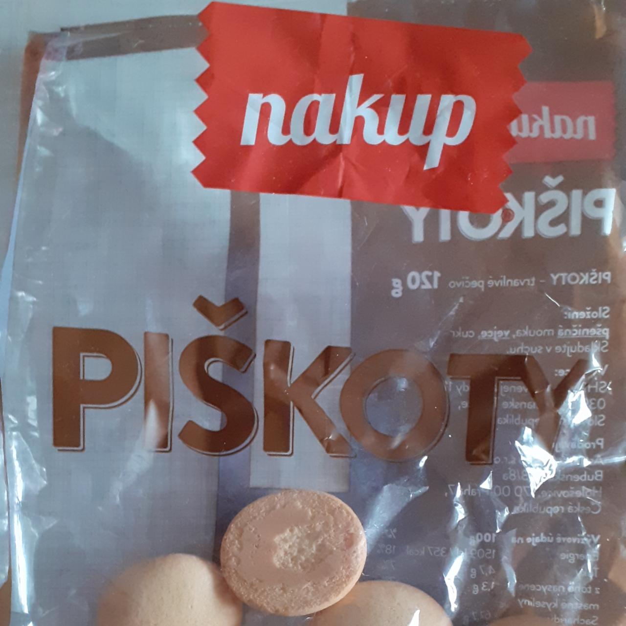 Fotografie - Piškoty Nakup
