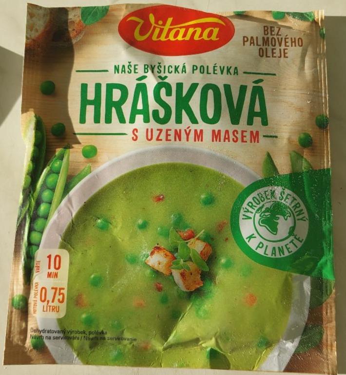 Fotografie - Hrášková polévka s uzeným masem Vitana