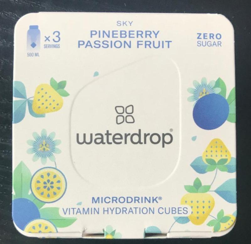 Fotografie - Microdrink Pineberry Passion Fruit Waterdrop