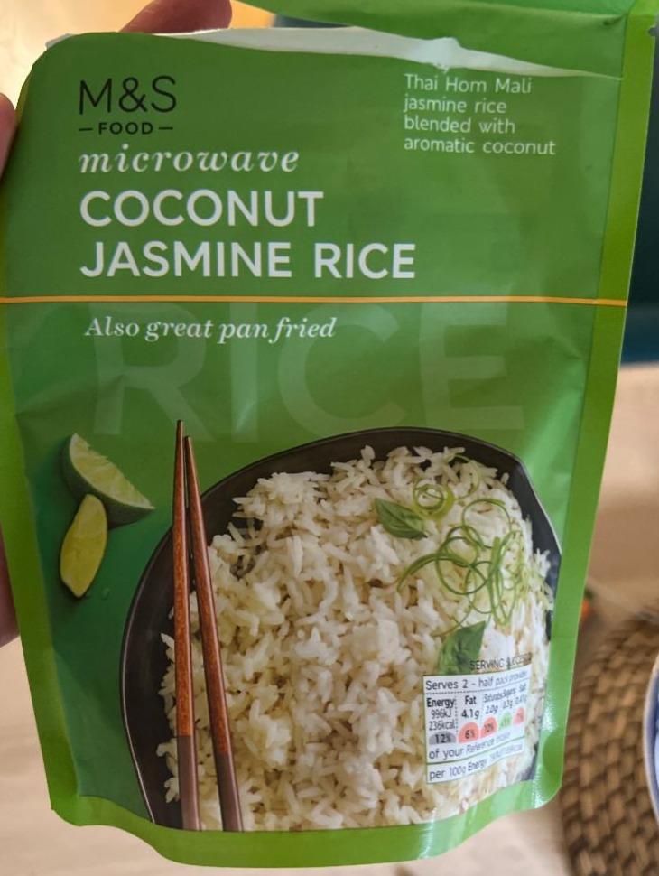 Fotografie - Coconut Jasmine Rice M&S Food