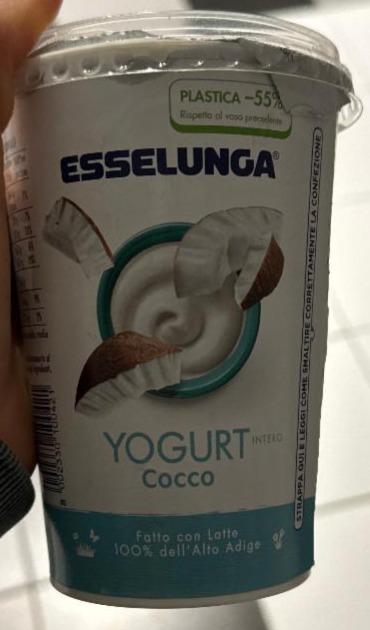 Fotografie - Yogurt intero Cocco Esselunga