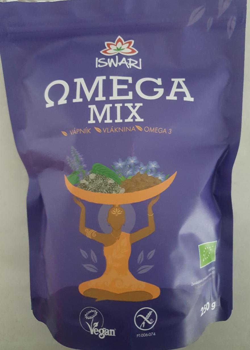 Fotografie - Bio Omega Mix směs mletého lnu a chia semínek Iswari