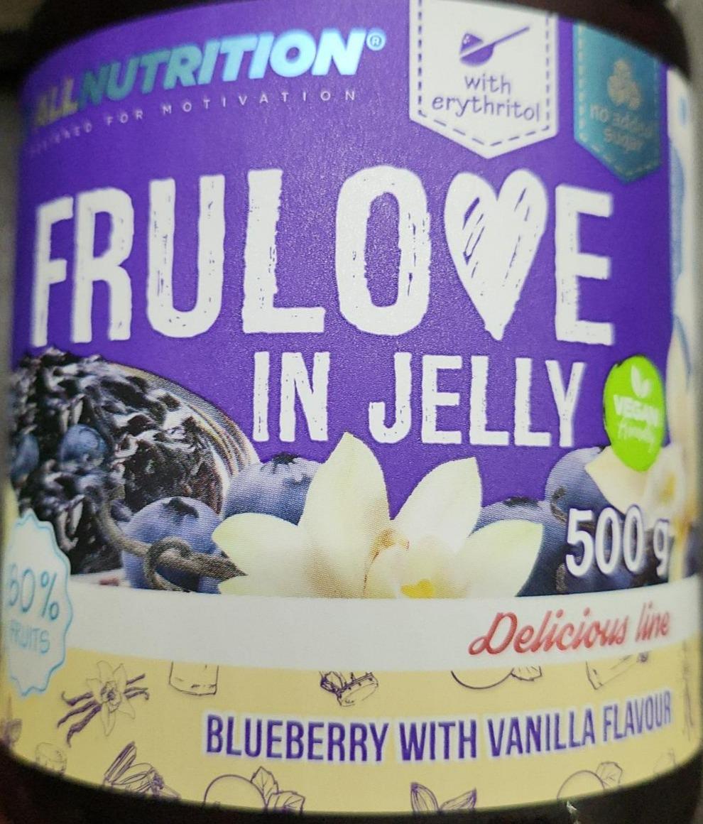 Fotografie - Frulove in jelly Blueberry with vanilla flavour Allnutrition