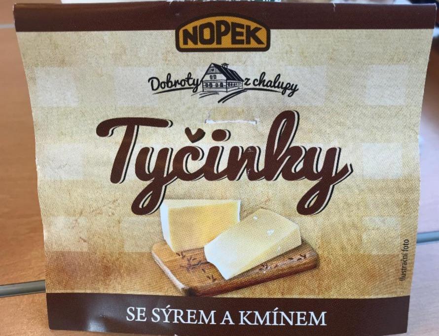 Fotografie - Tyčinky se sýrem a kmínem Nopek