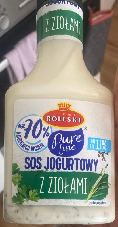 Fotografie - Sos Jogurtowy z Ziołami 70% jogurtu Roleski