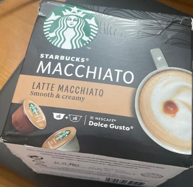 Fotografie - Starbucks Latte Macchiato by Nescafé Dolce Gusto