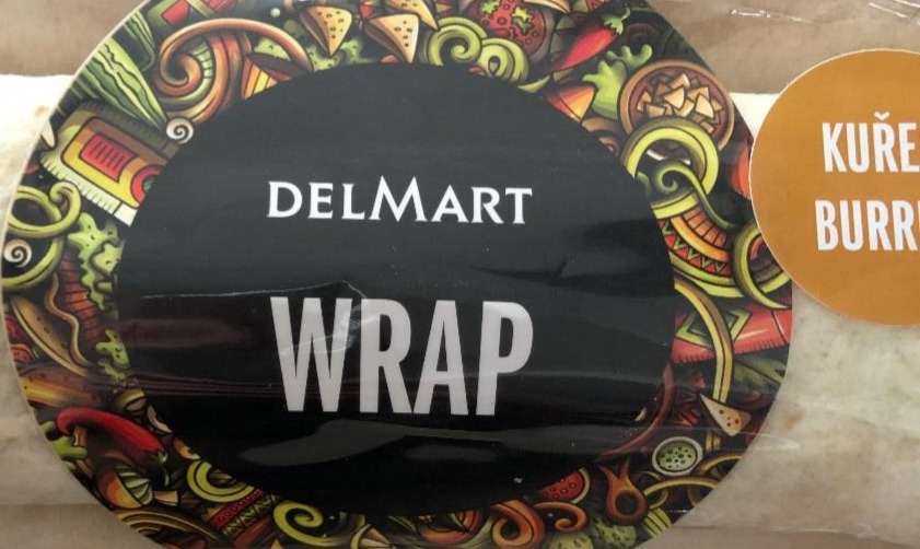 Fotografie - Delmart wrap-kuřecí burrito