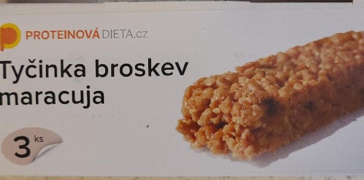 Fotografie - Tyčinka broskev maracuja ProteinováDieta.cz