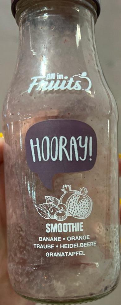 Fotografie - Hooray! Smoothie All in Fruits