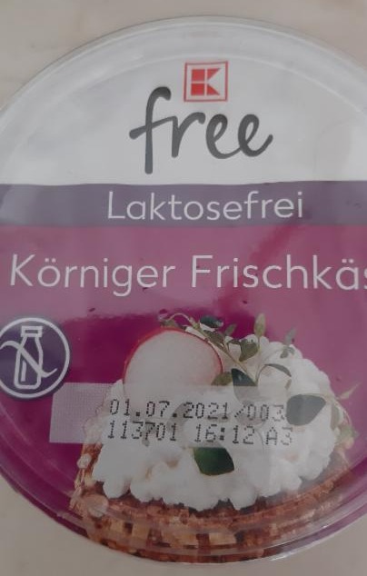 Fotografie - Laktosefrei Frischkäse Körniger K-free