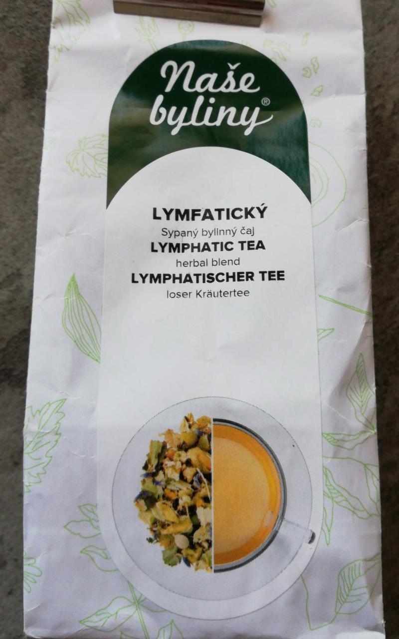 Fotografie - Lymfatický sypaný bylinný čaj Naše byliny
