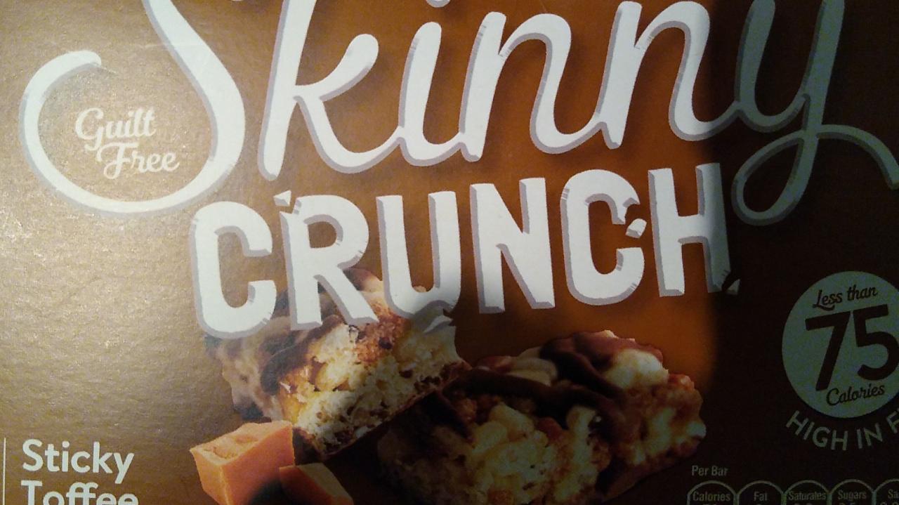 Fotografie - Skinny Crunch Stick Toffee Snack Bars