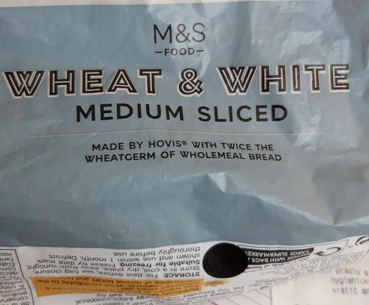 Fotografie - Wheat & White Medium sliced M&S Food