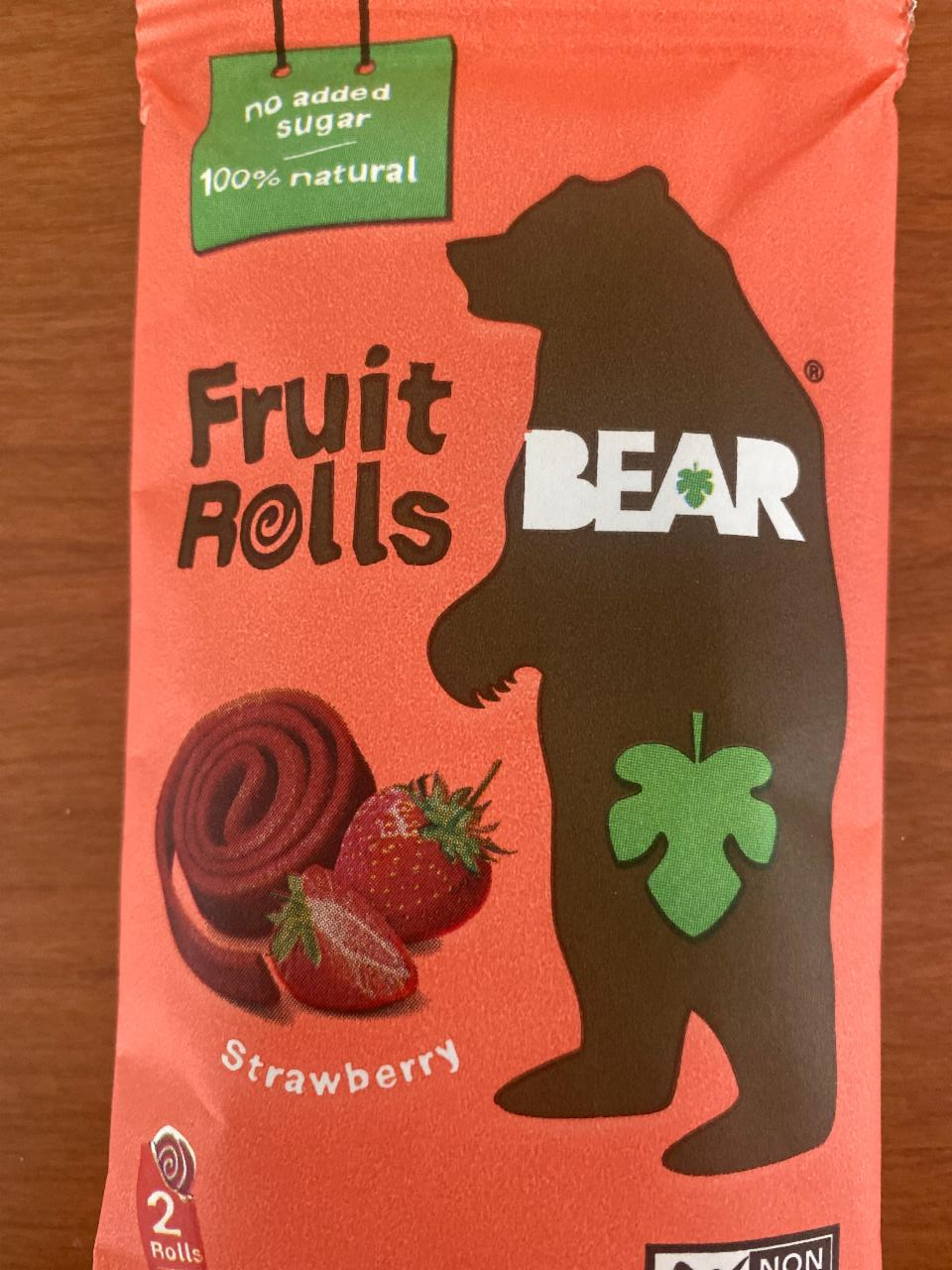 Fotografie - Fruit rolls Strawberry Bear