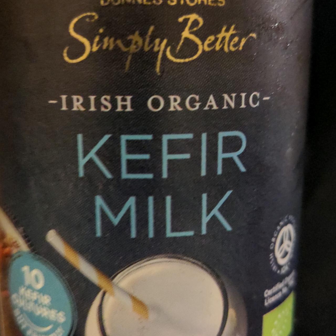 Fotografie - Simply Better Organic Irish Kefir milk Dunnes Stores