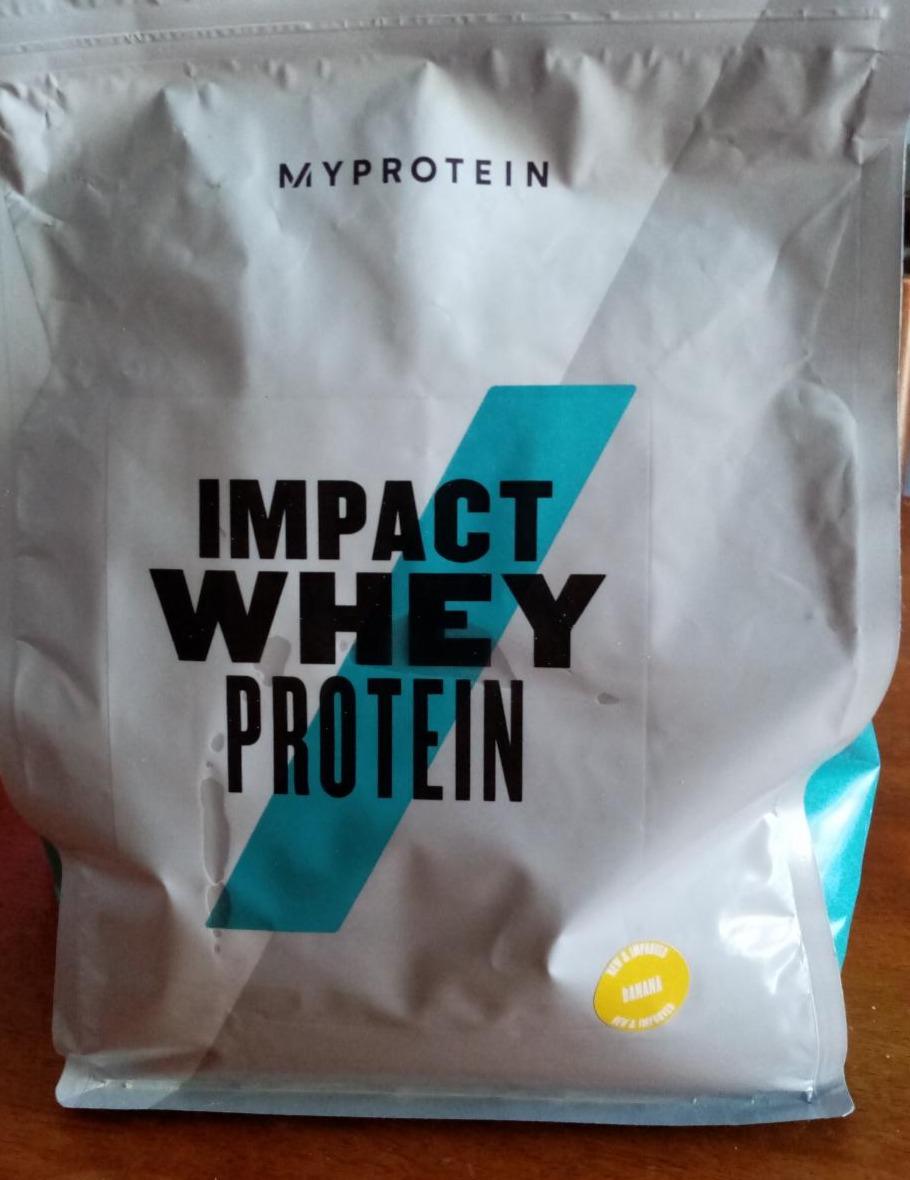 Fotografie - Impact Whey protein Banana MyProtein