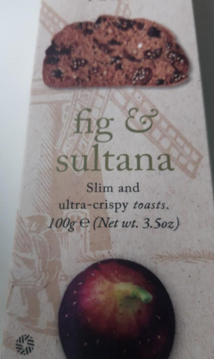 Fotografie - Miller's toast fig a sultana