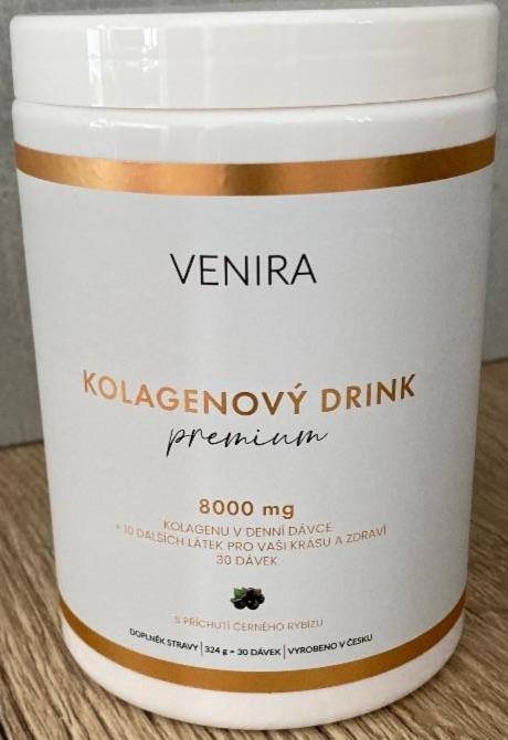 Fotografie - Kolagenový drink premium černý rybíz Venira