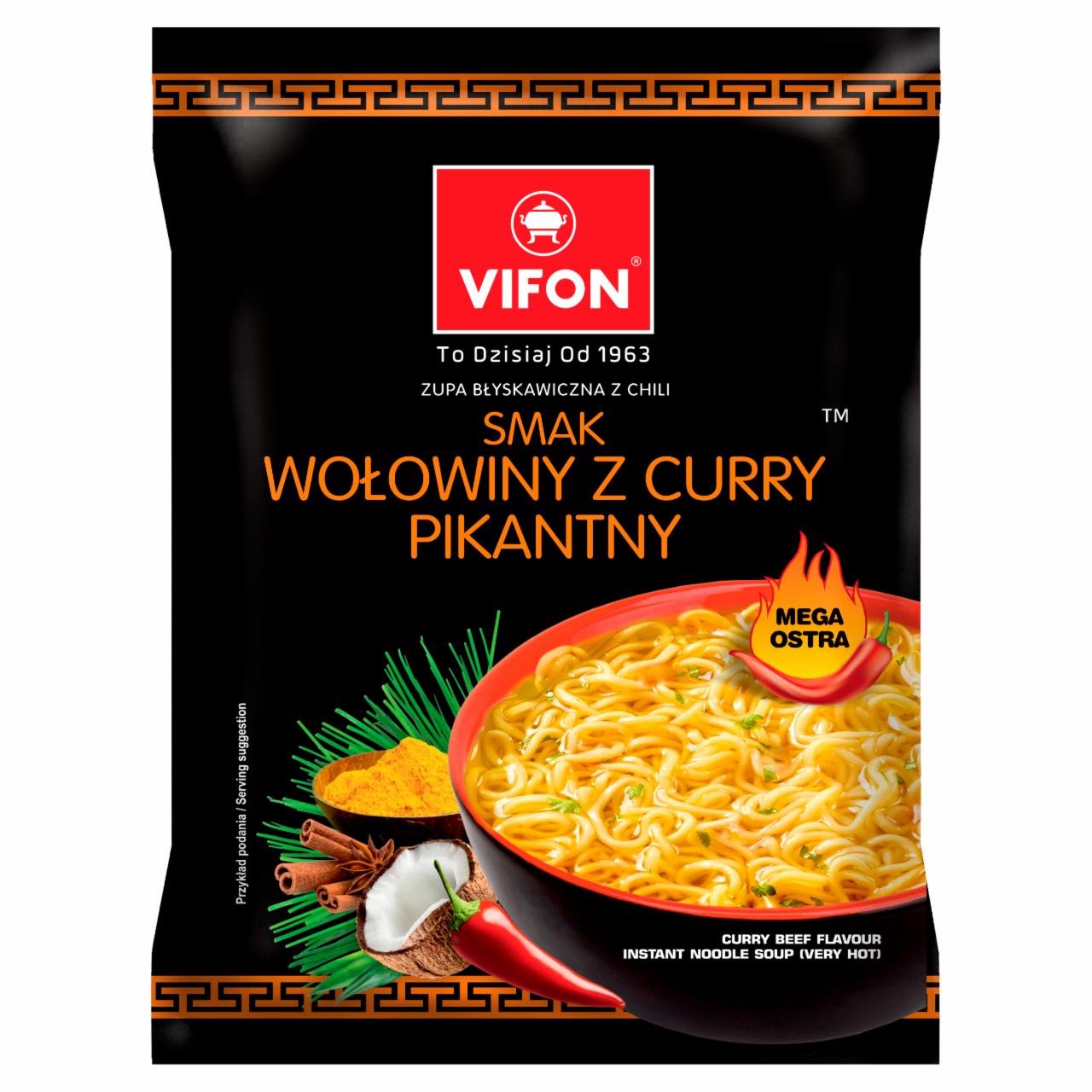 Fotografie - Smak wolowiny z curry pikantny Vifon