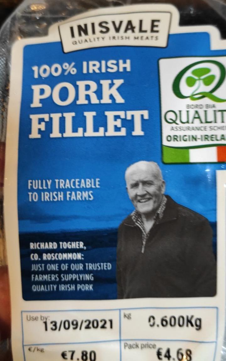 Fotografie - 100% Irish Pork Fillet Inisvale