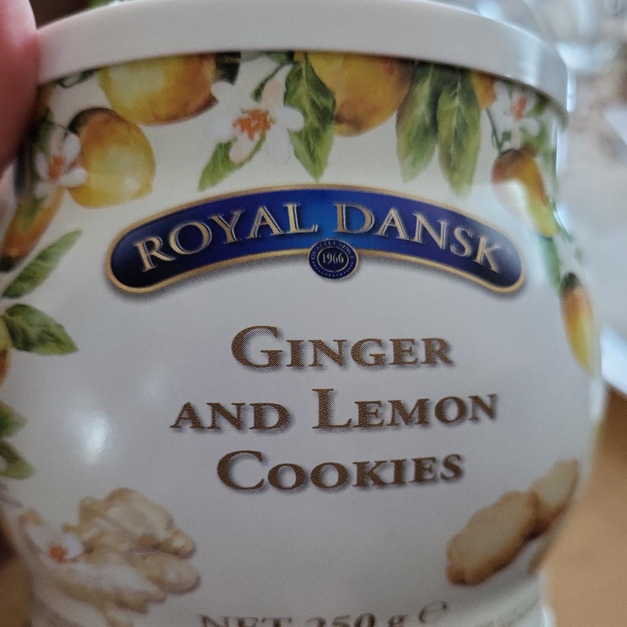 Fotografie - Ginger and Lemon Cookies Royal Dansk