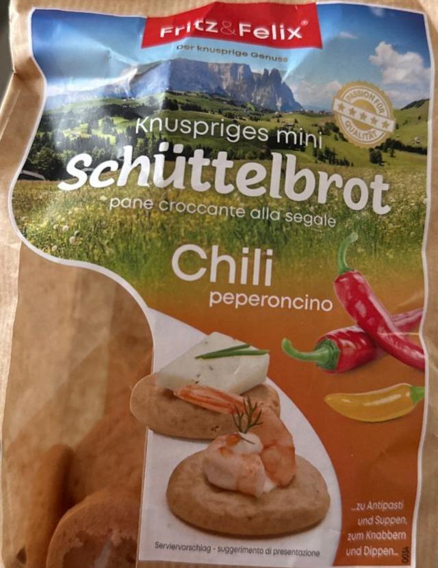Fotografie - Schüttelbrot chili peperoncino Fritz & Felix