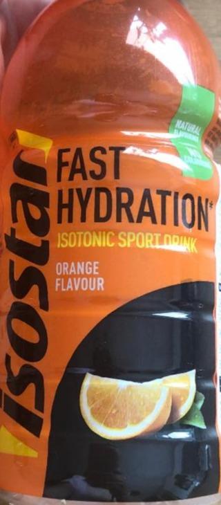 Fotografie - Fast Hydration Orange flavour Isostar
