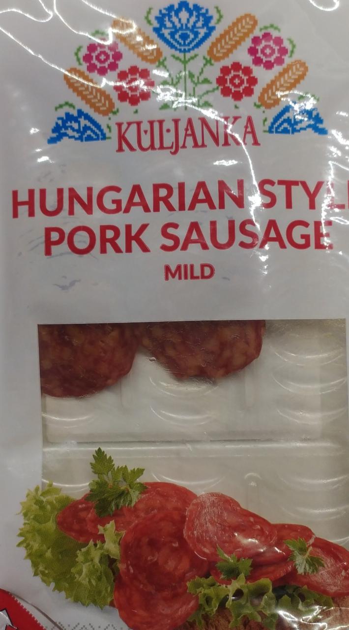 Fotografie - Hungarian Style Pork Sausage Mild Kuljanka