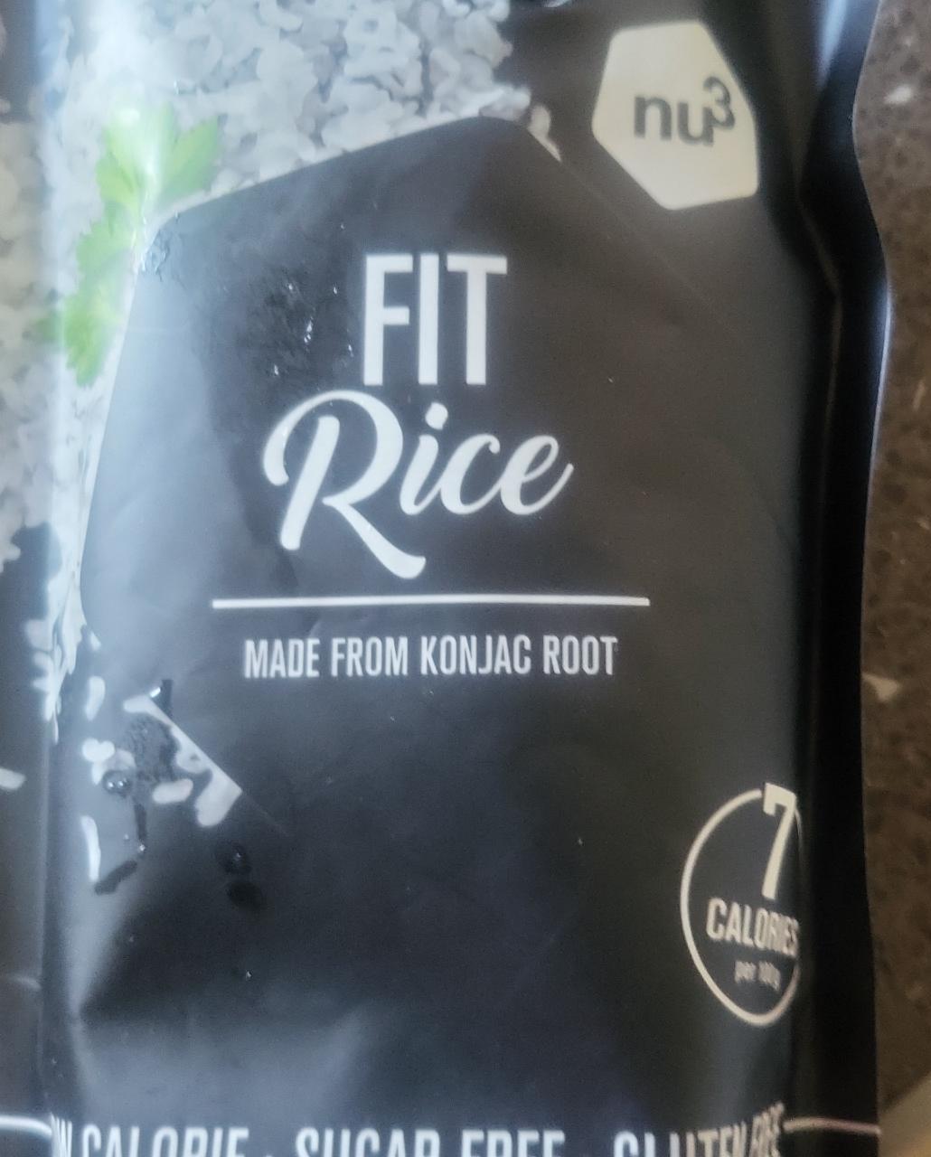 Fotografie - Fit Rice made from konjac root Nu3