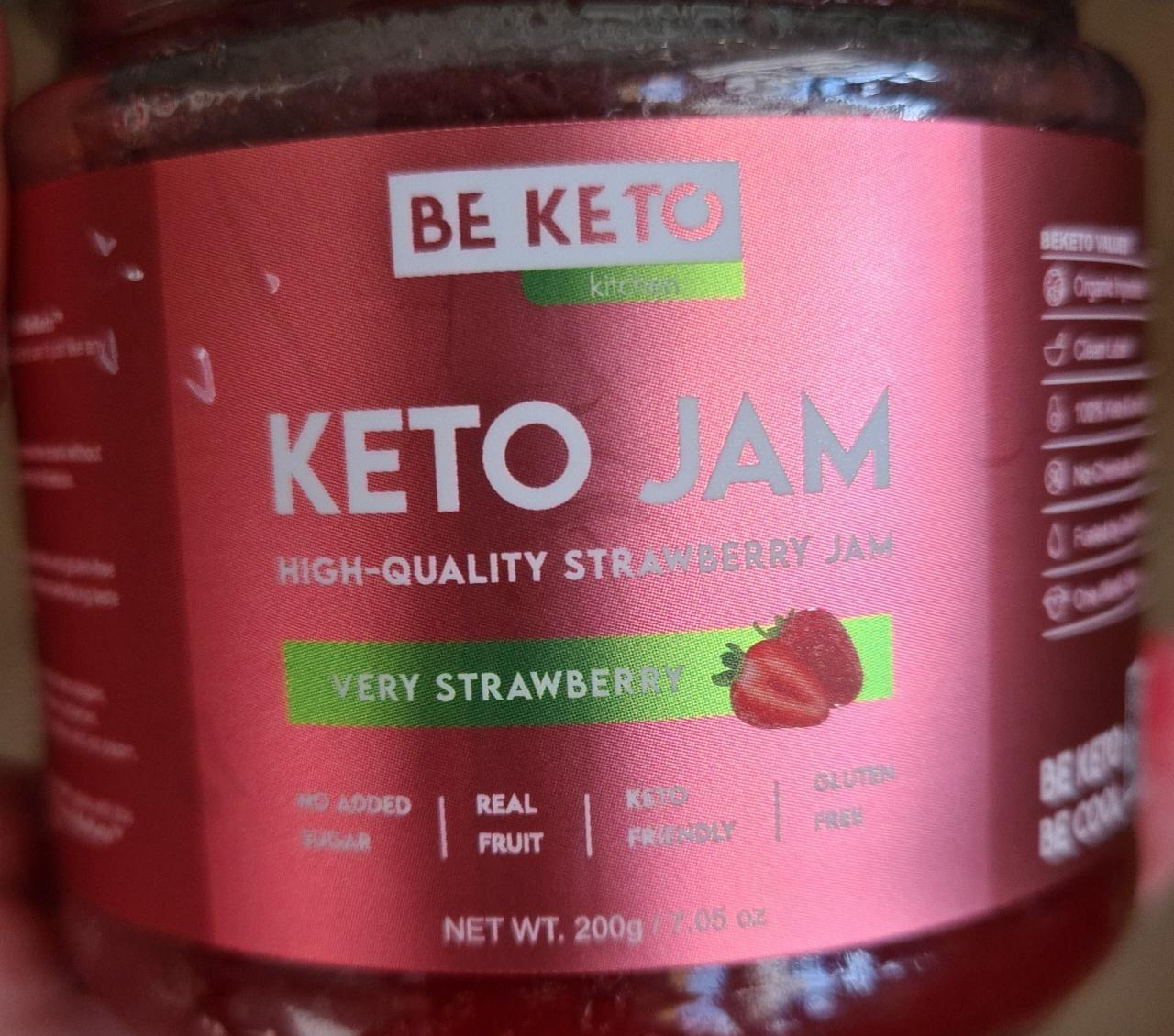 Fotografie - Keto jam very strawberry Be keto