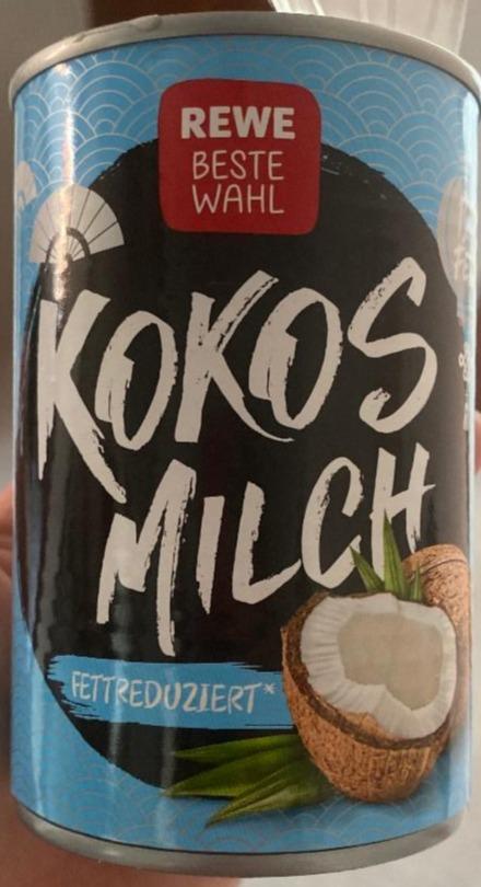 Fotografie - Kokos Milch fettreduziert REWE Beste Wahl