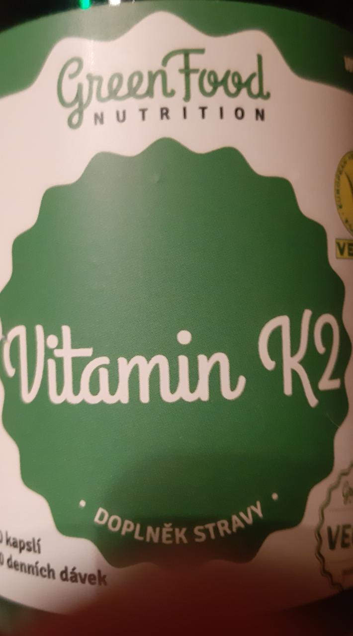 Fotografie - Vitamin K2 GreenFood Nutrition