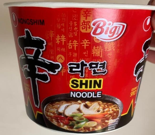 Fotografie - Shin Noodle Big Bowl Spicy Nongshim