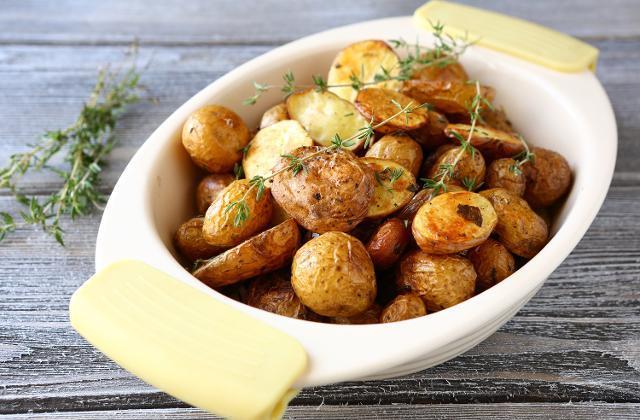Fotografie - brambory pečené ve slupce bez tuku