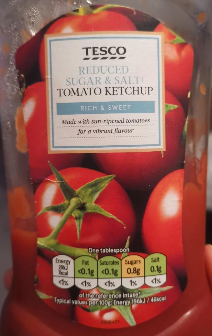 Fotografie - Reduced Sugar & Salt Tomato Ketchup Tesco